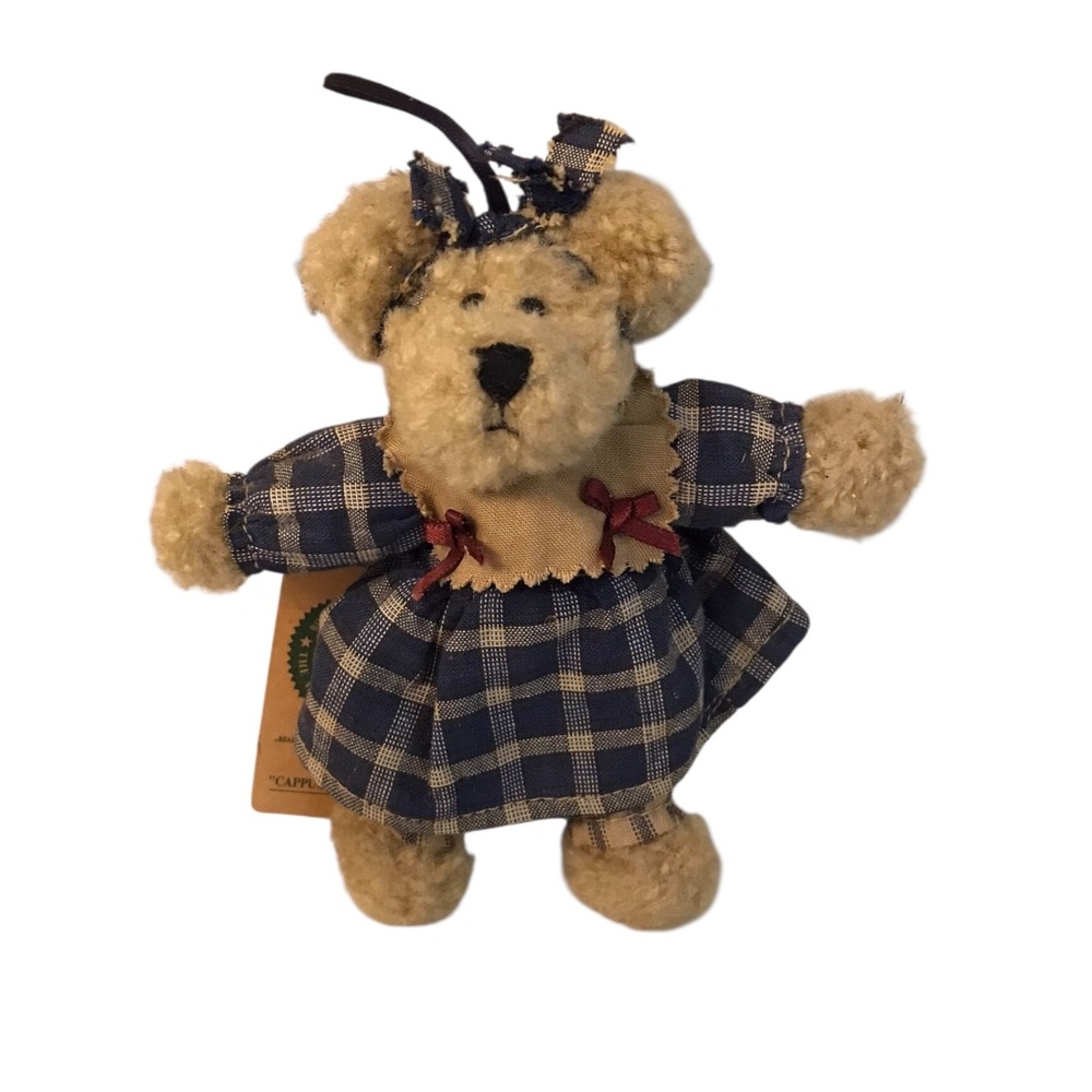 Vintage Boyds Bears Cappuccino Frenzy Ornament NWT